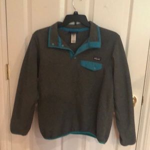 Grey Patagonia fleece